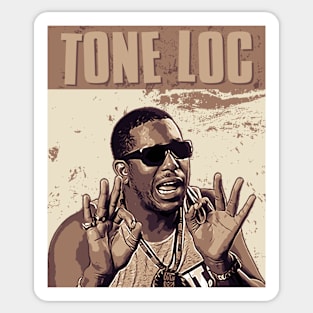 Tone Loc // Hip hop Sticker